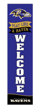 Baltimore Ravens Large Single Sided Leaner, 46"