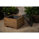 Sedona Wood Burning Firepit w Firebowl,Grate,mesh lid,fire poker