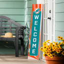 Miami Dolphins Summer Seasonal Single Sided Large Leaner, 46"