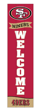 San Francisco 49ers Large Single Sided Leaner, 46"