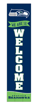 Seattle Seahawks Large Single Sided Leaner, 47"