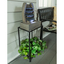 Waterfall Fountain with planter Shelf,84g3845