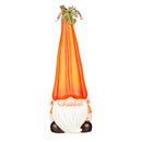 24"H Pumpkin Gnome Garden Statuary
