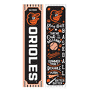 Baltimore Orioles, Spring Seasonal Leaner, 46" Double Sided