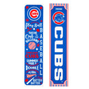 Chicago Cubs, Spring Seasonal Leaner, 46" Double Sided