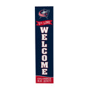 Columbus Blue Jackets Large Single Sided Leaner, 47"