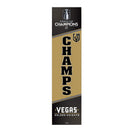 Vegas Golden Knights Stanley Cup Champions 2023 Large Single Sided Leaner, 47"