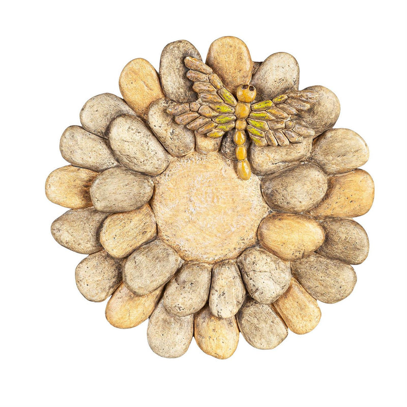 Dragonfly & Butterfly Rock Garden Stones , 2 Asst