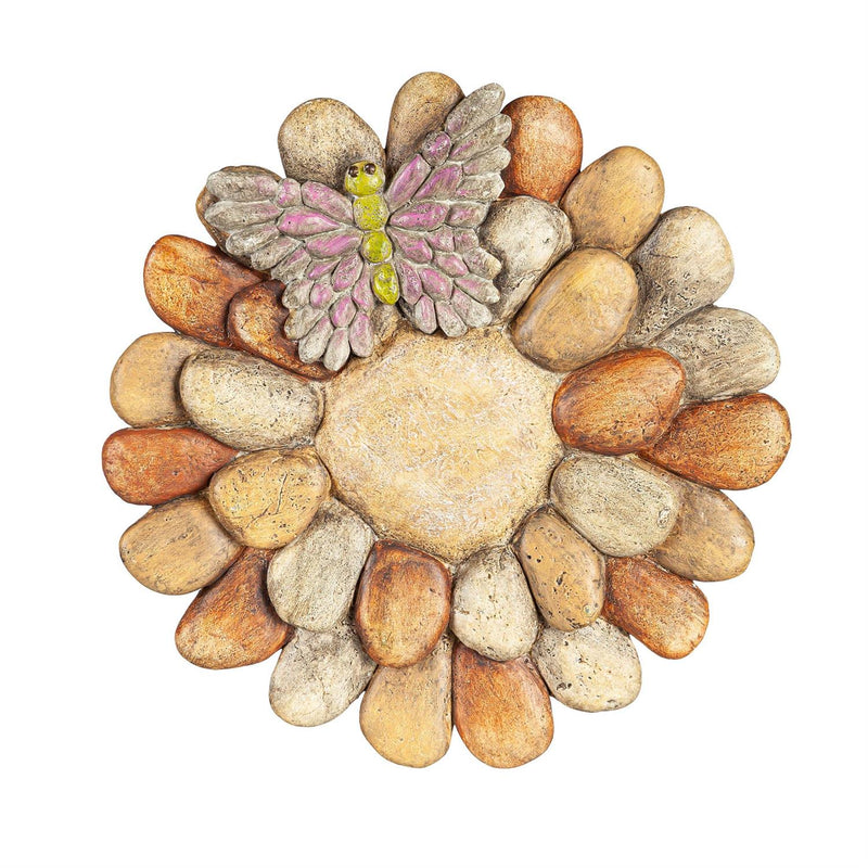 Dragonfly & Butterfly Rock Garden Stones , 2 Asst