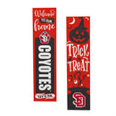 46" Double Sided Leaner, University of South Dakota, Halloween