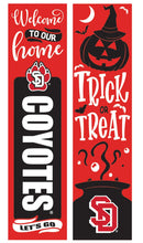 46" Double Sided Leaner, University of South Dakota, Halloween