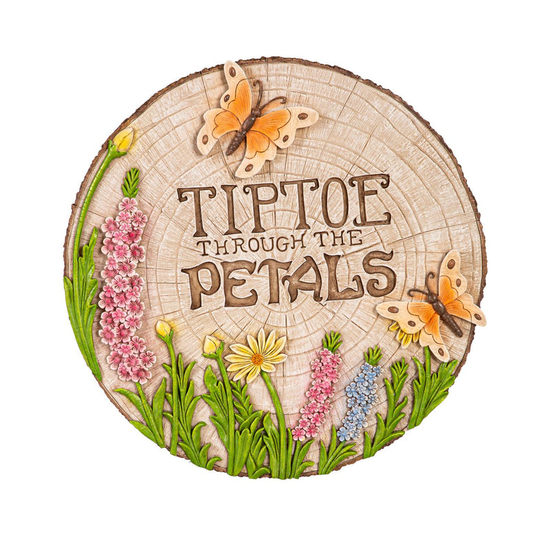 Floral Garden Stone, Petals