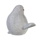 Resin Stone Like Bird Statue, 11"H