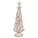 Nativity Garden Statue, Resin Statue, Nativity Tree, 18"H