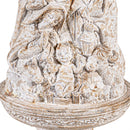 Nativity Garden Statue, Resin Statue, Nativity Tree, 18"H