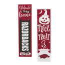 46" Double Sided Leaner, University of Arkansas, Halloween