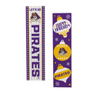 46" Double Sided Leaner, East Carolina University, Christmas