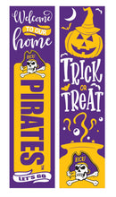 46" Double Sided Leaner, East Carolina University, Halloween