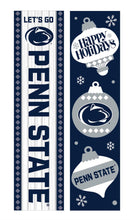 46" Double Sided Leaner, Penn State, Christmas