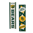 46" Double Sided Leaner, Baylor University, Christmas