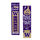 Universitiy of Washington 46" Double Sided Leaner, Halloween