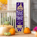 Universitiy of Washington 46" Double Sided Leaner, Halloween