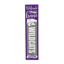 Kansas State University 46" Double Sided Leaner, Halloween