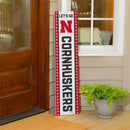University of Nebraska 46" Double Sided Leaner, Christmas