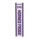 46" Double Sided Leaner, Texas Christian University, Christmas