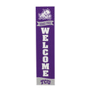 Texas Christian University Large Single Sided Leaner, 46"