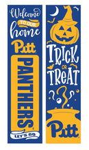 46" Double Sided Leaner, University of Pittsburgh, Halloween