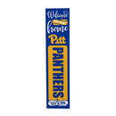 46" Double Sided Leaner, University of Pittsburgh, Halloween