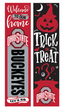 46" Double Sided Leaner, Ohio State University, Halloween