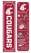 47" Double Sided Leaner, Washington State University, Winter Seasonal