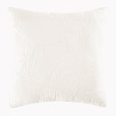 White Shell Matelasse Euro Sham
