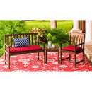 Eucalyptus Wood Side Table, Lancaster Outdoor Furniture Collection - Natural