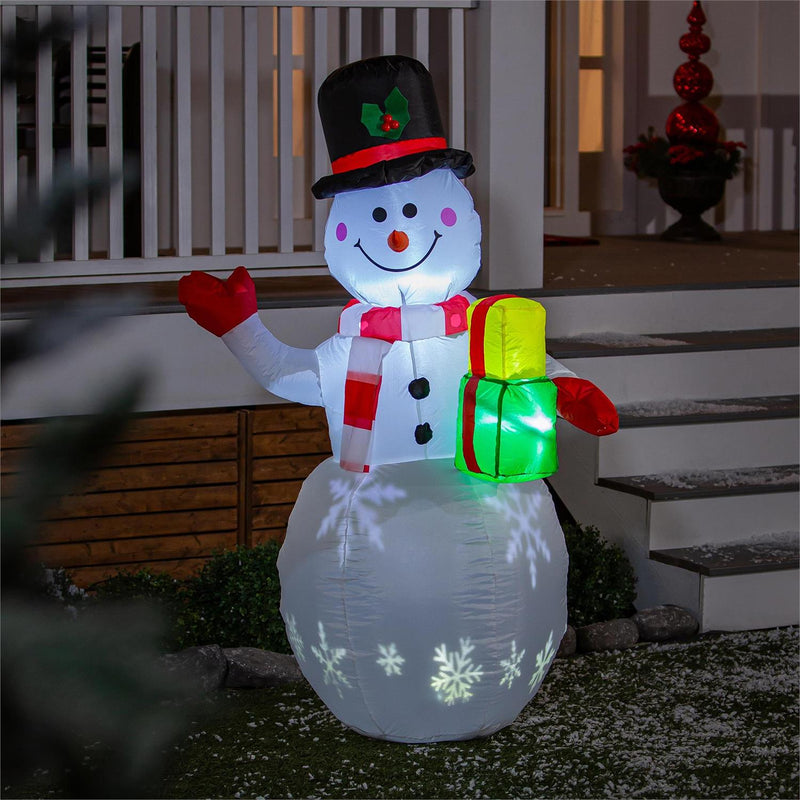 EverInflatable, Frosty Gift-Bearing Snowman, 5FT