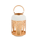 Lasercut Metal Lanterns, Set of 2