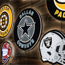 Buffalo Bills NFL Football Large Round Edgelite LED Decor