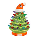 8" LED Ceramic Christmas Tree, Cleveland Browns