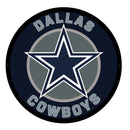 Dallas Cowboys NFL Football Large Round Edgelite LED Decor