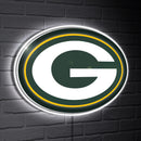 Green Bay Packers LED Wall Decor, Glazelite, Logo
