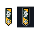 Green Bay Packers NFL Football Pennant Glazelite LED Decor