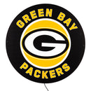 Green Bay Packers NFL Football Large Round Edgelite LED Decor