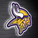 Minnesota Vikings LED Wall Decor, Glazelite, Logo
