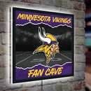 Minnesota Vikings 23"H x 23"L LED Wall Decor, Edgelite, Square