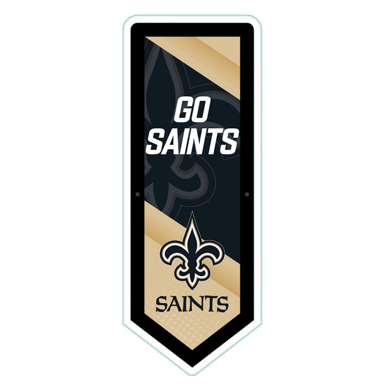 New Orleans Saints NFL Football Pennant Glazelite LED Decor