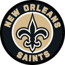 New Orleans Saints NFL Football Large Round Edgelite LED Decor