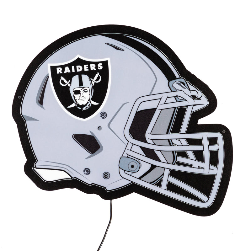 Las Vegas Raiders NFL Football Helmet Edgelite LED Decor