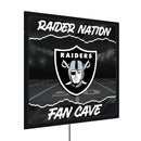Las Vegas Raiders 23"H x 23"L LED Wall Decor, Edgelite, Square